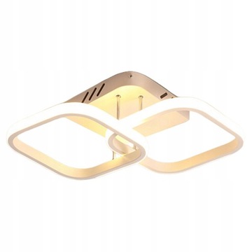 Oświetlenie Wewnętrzne Sufitowe LED Proch Metal