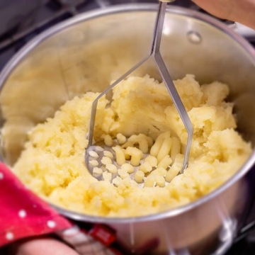 МАШЕР ДЛЯ КАРТОФЕЛЯ, СТАЛЬНОЙ ПРИЖИМ, МЕТАЛЛ СТАЛЬНОГО ПЮРЕ