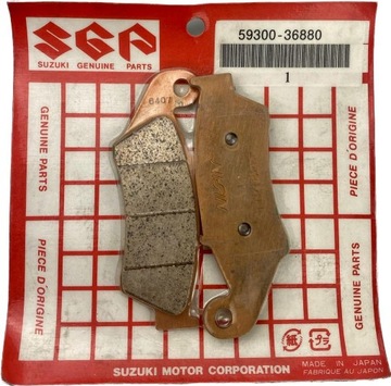 KLOCKI HAMULCOWE SUZUKI DRZ400 59300-36880 OEM