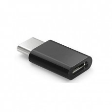 Adapter SAVIO AK-31/B (Micro USB F - USB typu C M;