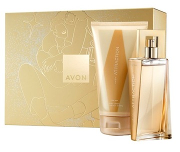 Avon Attraction 50 ml EDP oraz 150 ml balsam