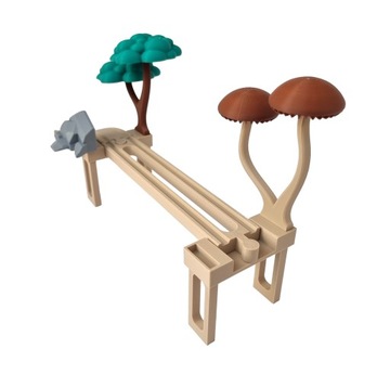 Набор для строительства спирального пандуса для деревянных дорожек (Лиллабо)