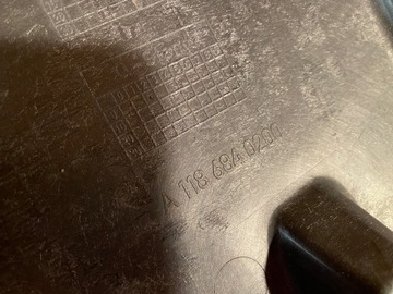 MERCEDES CLA W118 НАКЛАДКА ЗАДНЕГО БАМПЕРА