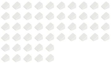 Lego 54200 Slope 30 White 50szt. Nowe