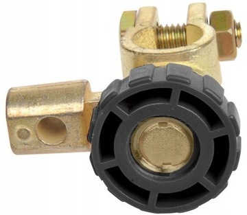 КЛЕММА АККУМУЛЯТОРА HEBEL 500A УГЛОВОЙ ЗАЗЕМЛЯЮЩИЙ ВЫКЛЮЧАТЕЛЬ