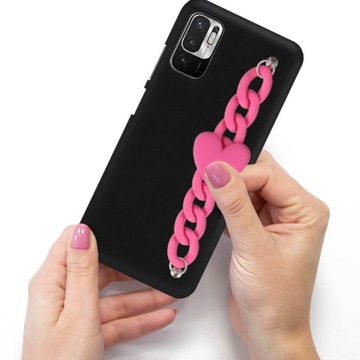 Etui Matowe Blink Serce Do XIAOMI REDMI NOTE 10 5G