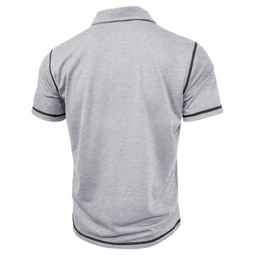 Wygodna Letnia Koszulka Polo Dla Mężczyzn Z Bawełny W Nowym Designie
