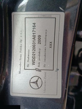 Mercedes Klasa E W212 Limuzyna 250 CDI BlueEFFICIENCY 204KM 2009 Mercedes Klasa E 250 CDI 204KM 2009r, zdjęcie 18