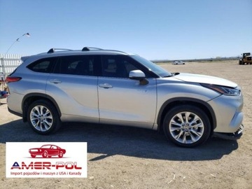 Toyota Highlander III 2021 Toyota Highlander 2021 r., 2,5L LMITED 2.5 Hybryda 243KM
