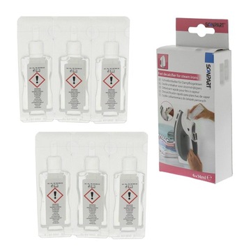 Odkamieniacz do żelazka, szybki 6 x 14ml. Scanpart