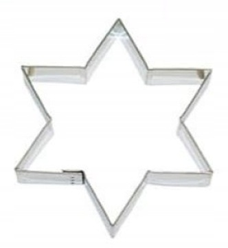 FOREMKA METALOWA DO PIERNIKÓW CIASTEK gwiazda 9,3 cm