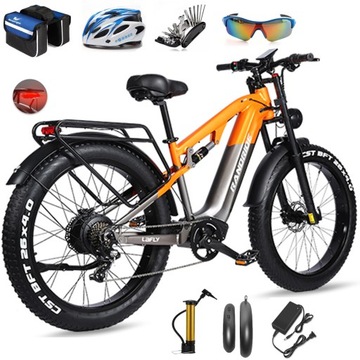 Elektryczny rower górski Randride 1500W 48V 20Ah 50KM/H 100KM Hamulec olejowy 26