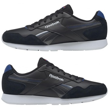 Reebok buty męskie sportowe czarne sneakersy Royal Glide skóra 40