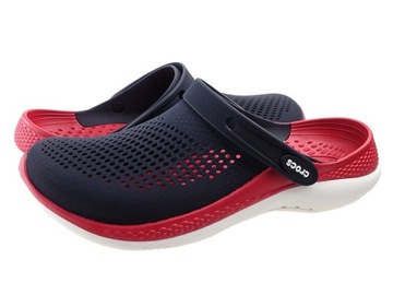Шлепанцы Crocs Literide 206708-4CC темно-синий/перцовый 42/43
