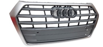 AUDI Q5 80A 16- ATRAPA GRILL SZARY + RAMKA SATYNOWA