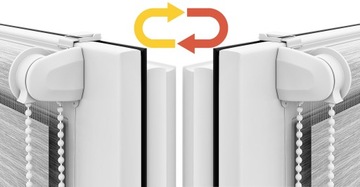 Рулонная штора «день/ночь» на заказ с натяжителем, 86х150 см.