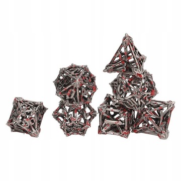 НАБОР КУБИКОВ DICE MACABRE DND RPG, 7 ШТ.