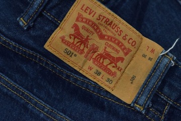 LEVIS 501 Męskie Spodnie Jeansowe Jeansy W38 L30