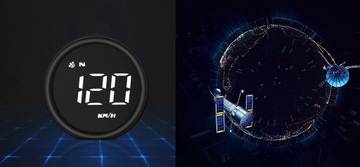 ДИСПЛЕЙ ПРОЕКТОР Светодиодный ЖК-дисплей HUD GPS СКОРОСТЬ USB