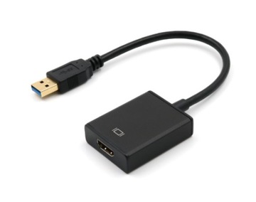 АДАПТЕР-ПРЕОБРАЗОВАТЕЛЬ USB 3.0 В HDMI ВИДЕОКАРТА