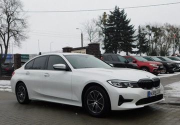 BMW Seria 3 G20-G21 2021 BMW Seria 3 2.0D z Gwarancja Line Shadow Model 2022r 2.0 Diesel 150KM, zdjęcie 1
