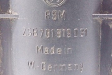 CHLADIČ RADIÁTORU VW TRANSPORTER IV FURGON (70XA) ZSB701819031 1.9L