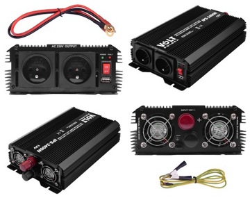 Конвертер автомобиля 12 В 230 В 1700 Вт/3400 Вт синус Modyf. Компьютерный обогреватель