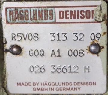 Клапан Denison R5V08 313 32 090. R5V0831332090 Denison VV01-311-G-D1 004