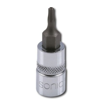 Nasadka TORX TAMPER, 1/4 rozmiar TORX / E-TORX: T15H, dł.: 37mm,