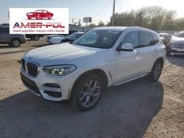 BMW X3 G01 2021 BMW X3 xDrive30i, 2021r., od ubezpieczalni 2.0 Benzyna 248KM