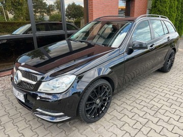 Mercedes Klasa C W204 Kombi T204 1.6 180 K BlueEFFICIENCY 156KM 2012 Mercedes-Benz Klasa C 1.6 benzyna 156 KM 6 biegow zarej w PL zadbany mo