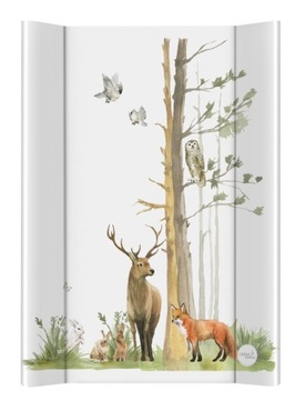 Ceba Przewijak miękki profilowany krótki 50x70 Basic Woodland na półkę