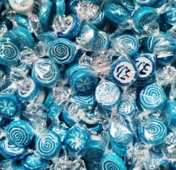 CUKIERKI ROKSY ICE MINI LIZACZKI MIĘTOWE - 1,5kg.