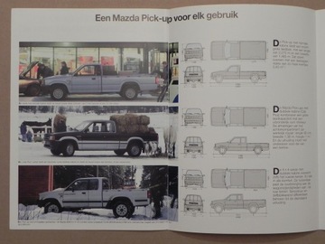 Брошюра - MAZDA B SERIES - 198? р