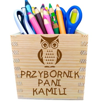 ORGANIZER DLA NAUCZYCIELA PRZYBORNIK BIURKO GRAWER