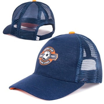 CZAPKA Z DASZKIEM z siateczki 6-18msc 42-46cm