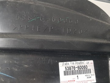 LAND CRUISER V8 J200 07-15 PODBĚH PŘEDNÍ LEVÉ ORIGINÁLNÍ 53876-60060