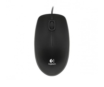 Mysz przewodowa Logitech B100 800 DPI USB czarna