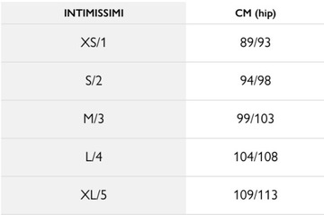 INTIMISSIMI VERA MAJTKI KORONKA MIKROFIB czerń XXL