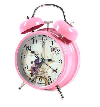Классический будильник с подсветкой разных цветов