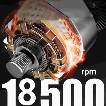 АККУМУЛЯТОРНАЯ УГЛОВАЯ ШЛИФОВАЛЬНАЯ МАШИНА 18500 ОБ/МИН МАЛЕНЬКАЯ РЕЗКА +2 АККУМУЛЯТОРА +ДИСКИ