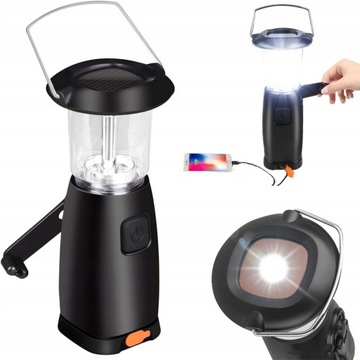 BARDZO MOCNA PRZENOŚNA LAMPA LATARKA TURYSTYCZNA