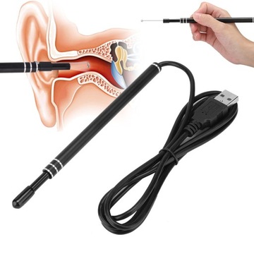 Эндоскопическая камера для осмотра ушей 5,5 мм L8, чистящий отоскоп