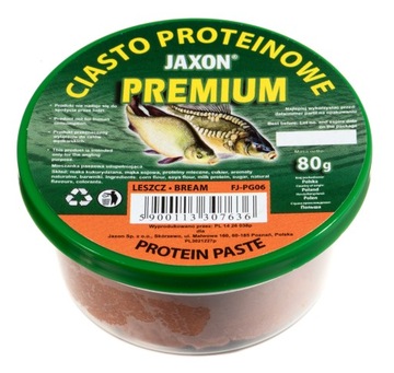 GOTOWE CIASTO WĘDKARSKIE PROTEINOWE 80g LESZCZOWE