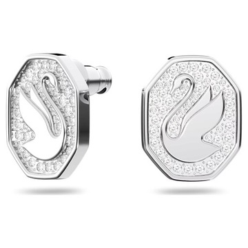 SWAROVSKI - Náušnice Signum Swan White RHS