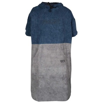 Poncho Prolimit Navy/Grey