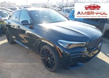 BMW X6 G06 2022 BMW X6 2022r., Xdrive40I, od ubezpieczalni 3.0 Benzyna 335KM