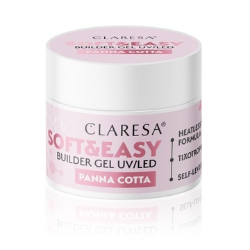 Строительный гель Claresa SOFT&EASY панна котта 90г