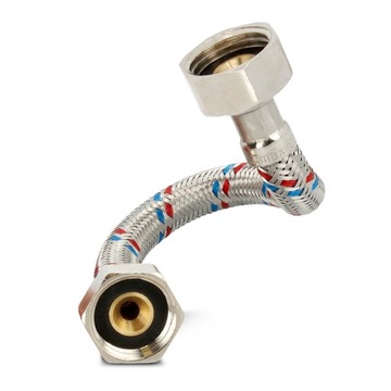 ГИБКИЙ СОЕДИНИТЕЛЬНЫЙ ШЛАНГ EN 13618 PN10 70°C DN8/DN15(1/2) L=200 ТИП 3