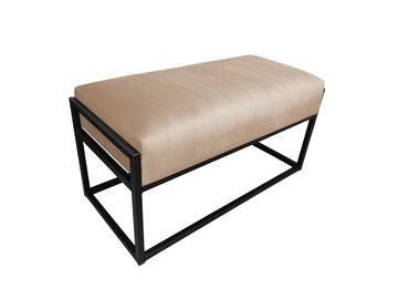 Ławka KAYA LOFT MG06 pufa podnóżek metal